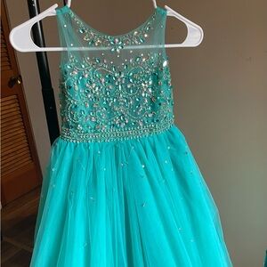 Tiffany Little Girls Size 2 Pageant Dress